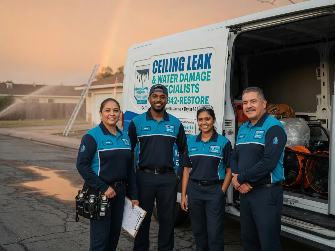 Ceiling Leak Cleanup company in Harviell, MO